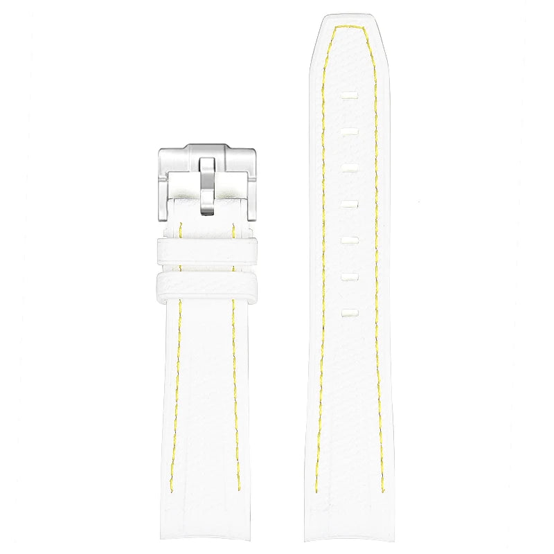 20mm Diving Strap for Omega X Swatch Joint MoonSwatch Men Women Arc Curved End TPU Rubber Bracelet for Rolex Watch Band Tools